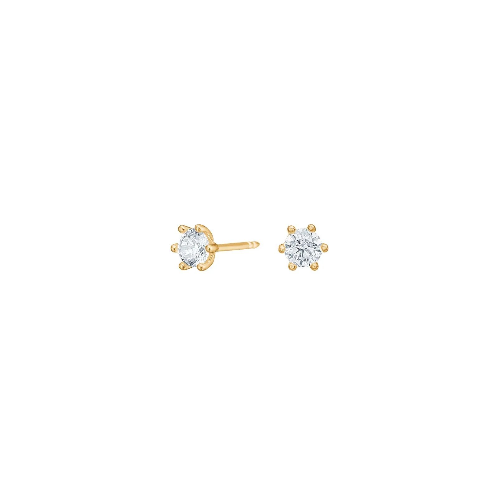 14kt. guldørestikker 4mm