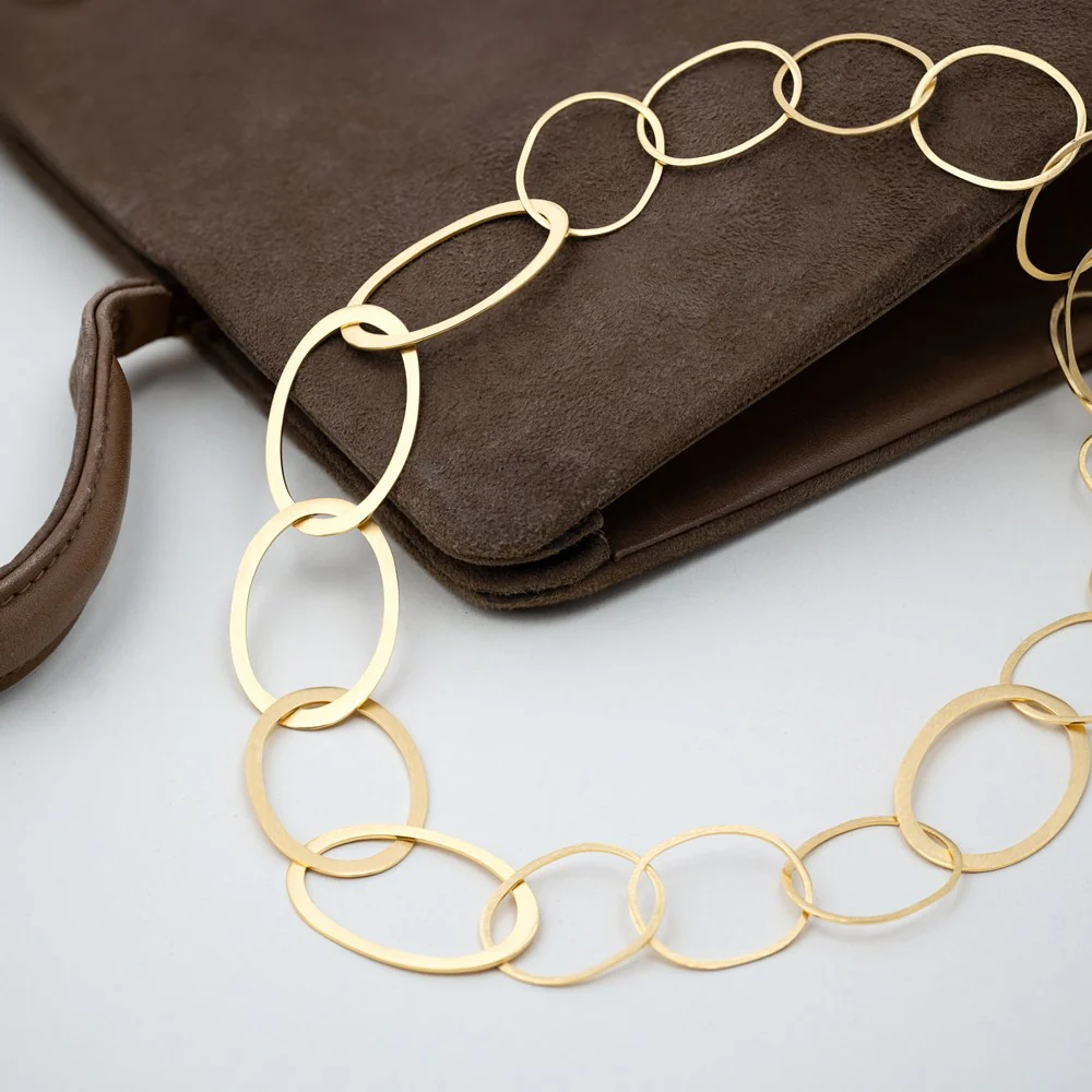 925/- collier, mat fg, 47cm + 3cm - Image 3