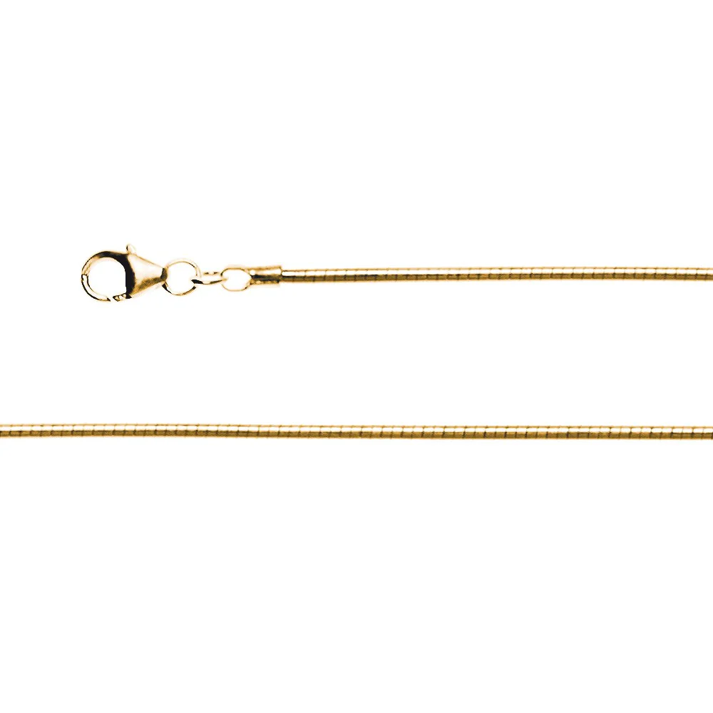 925/- Omega Ring Tonda karabin, fg 1,6 mm 42cm