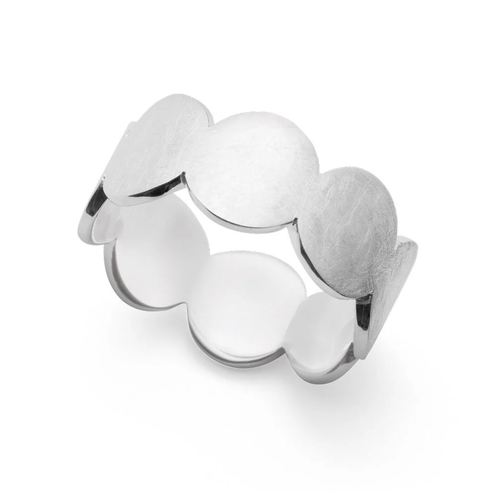 925,- Ring børstet