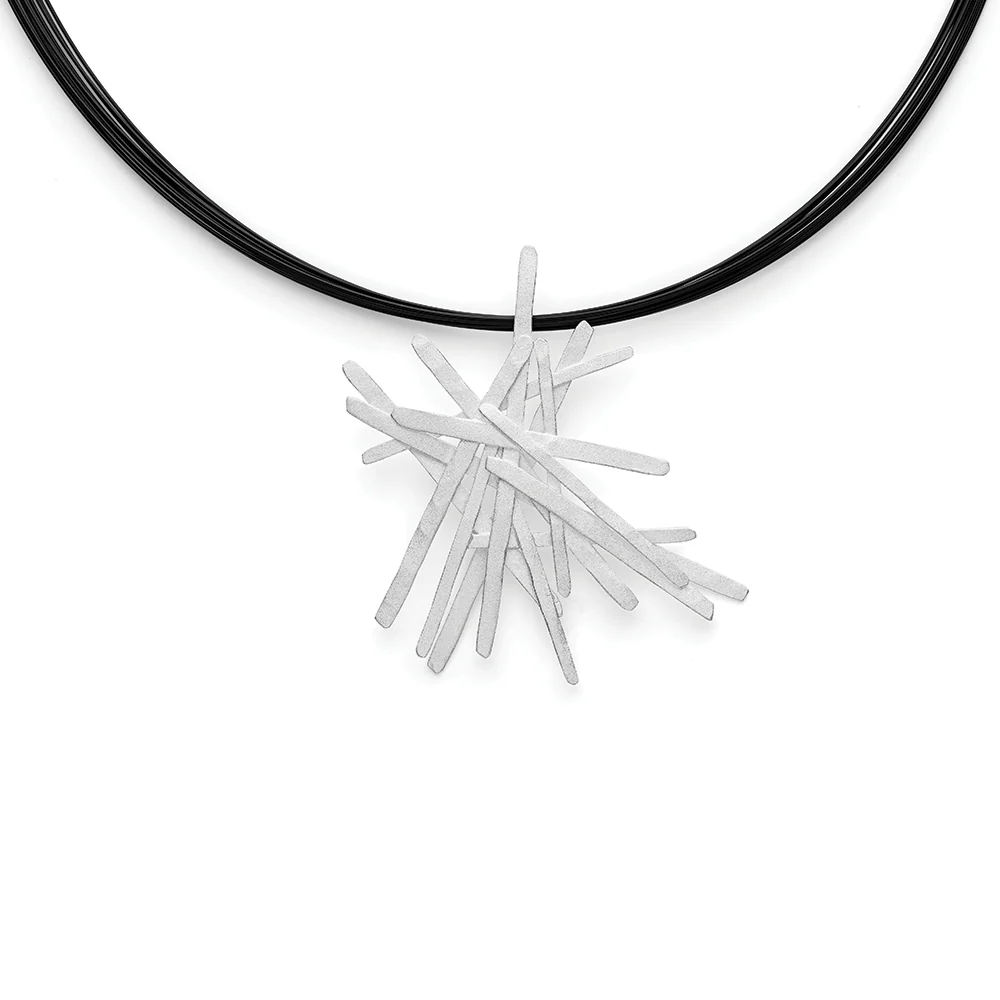 925/- vedhæng, mat
