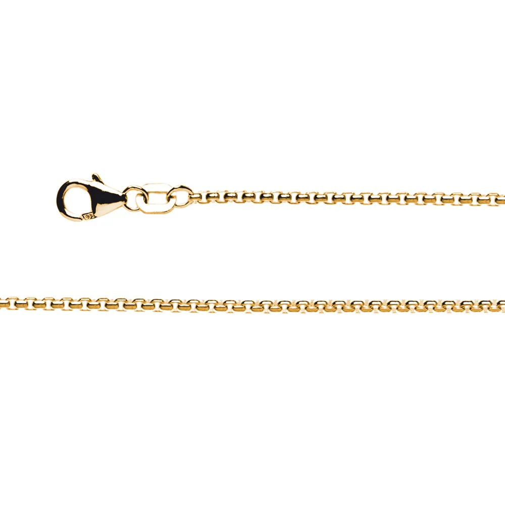 925/- Venezia kæde karabin, fg 1,5 mm