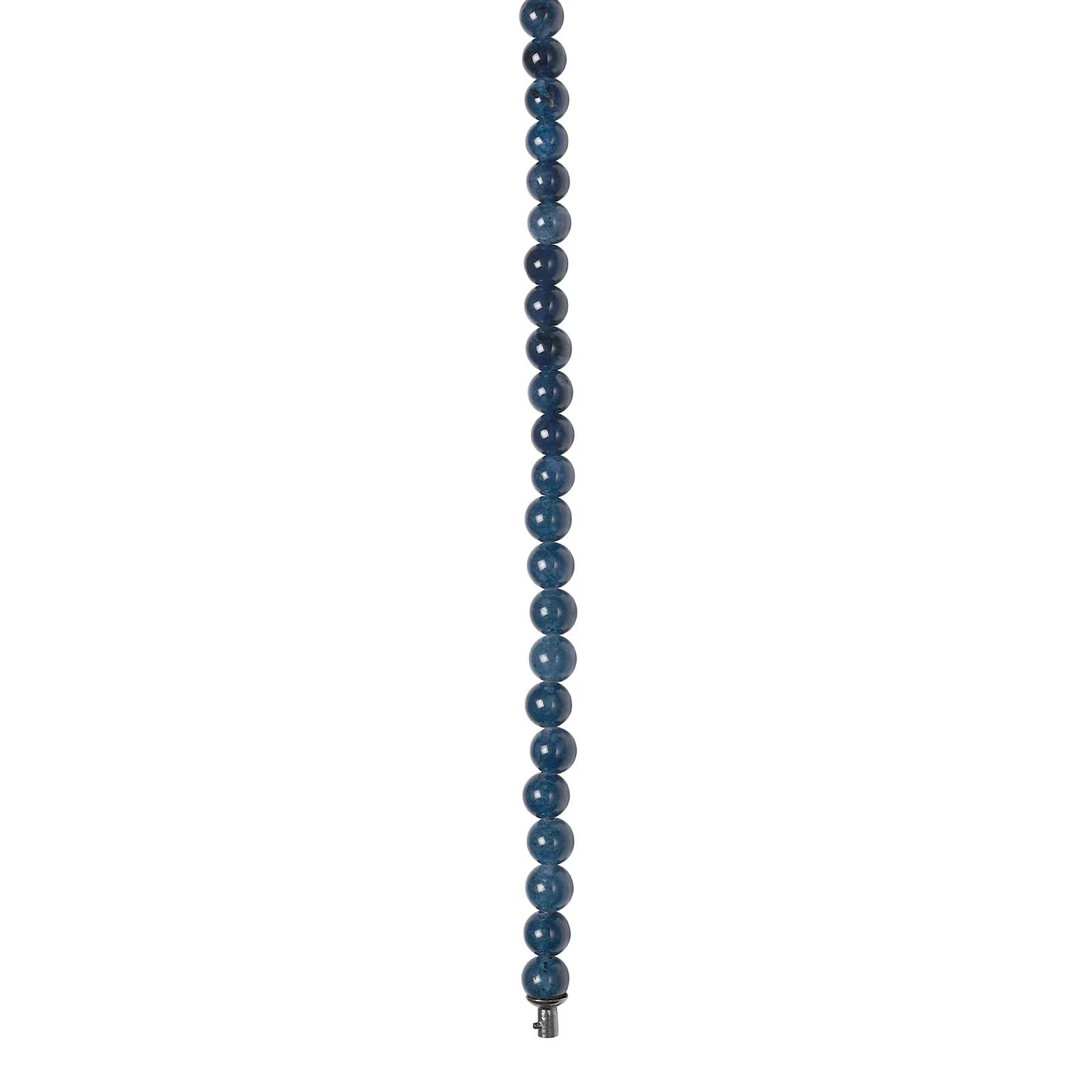 Blå spong quartz 6mm system-kæde