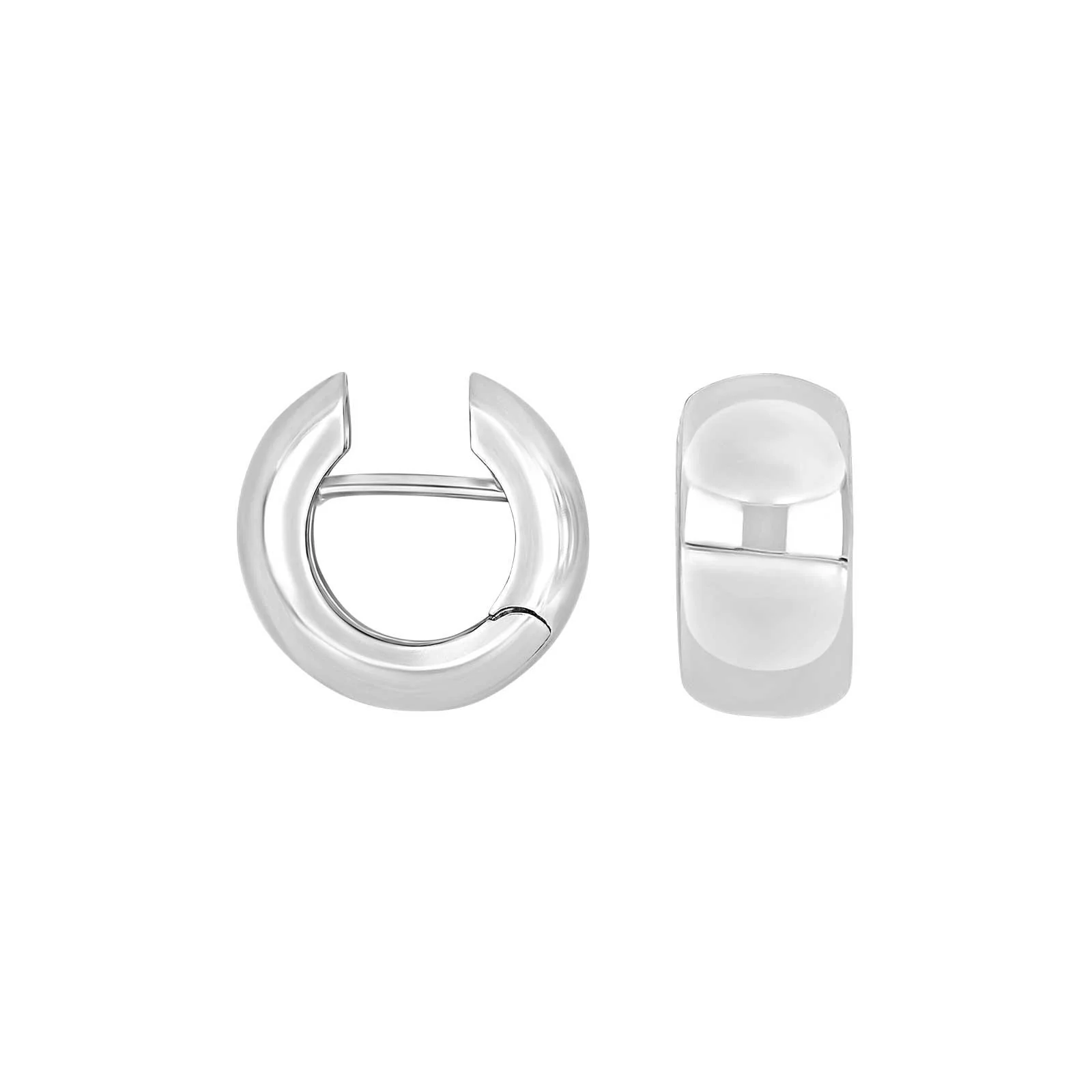 Guld system-creoler Lili 15x8mm - Image 3