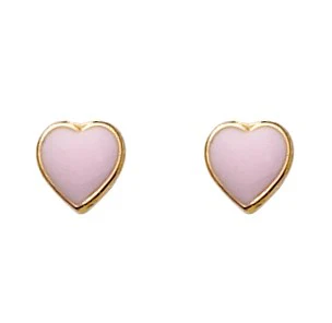 Inv2000 fg hjerte m/ pink emalje