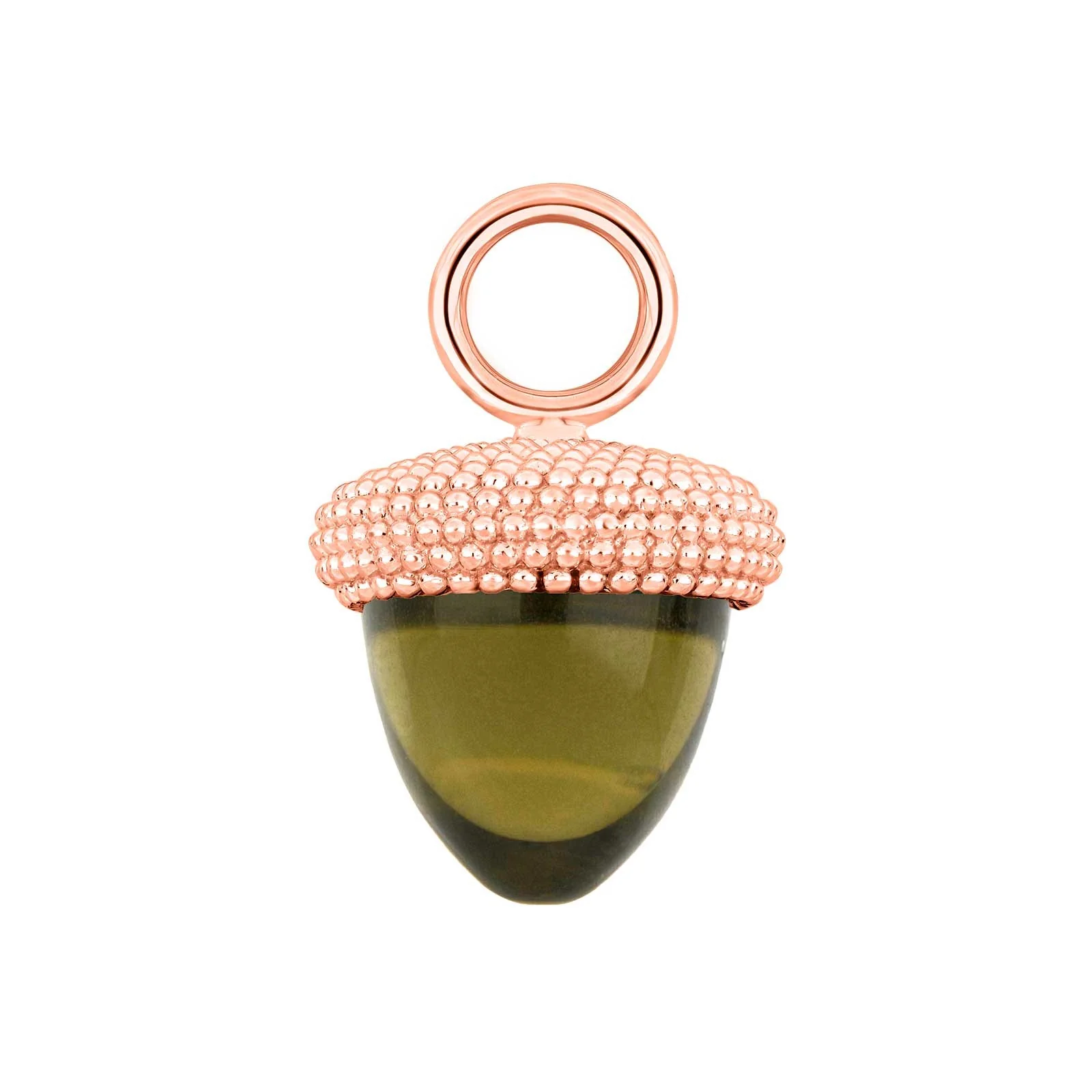 Kvartsglas agern form - Image 33
