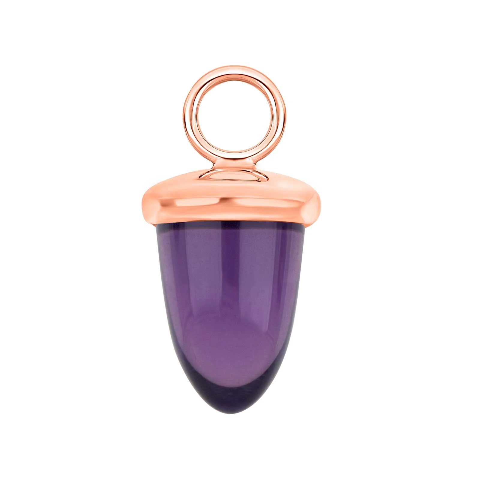 Kvartsglas agern form - Image 13
