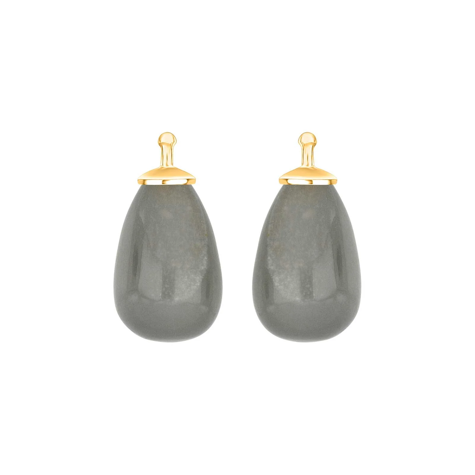 Månesten dråbe m/8tk. Guld - Image 2