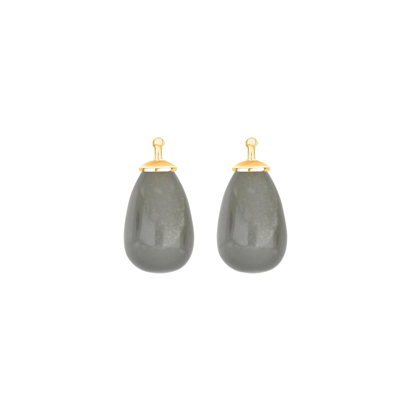 Månesten dråbe m/8tk. Guld - Image 3