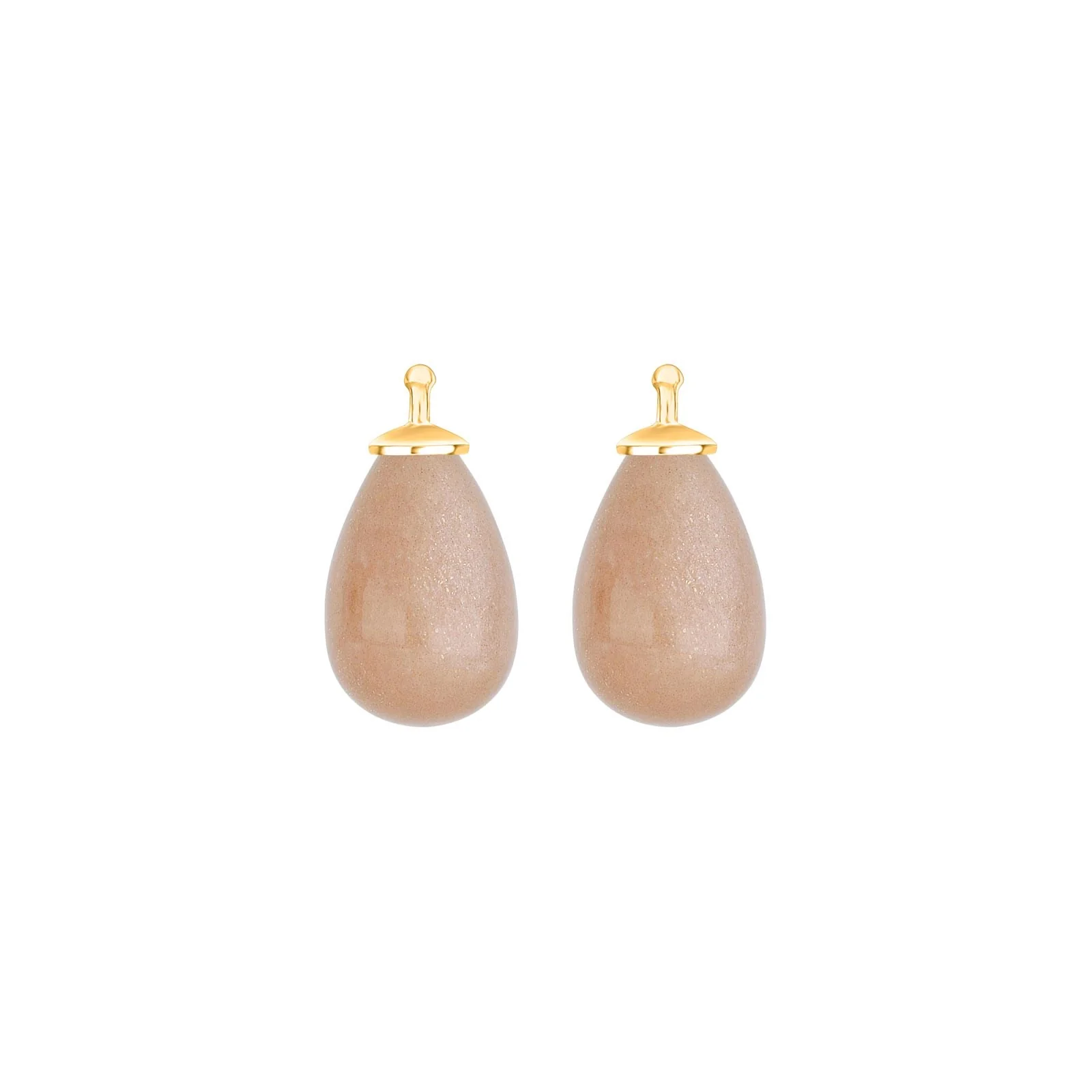 Månesten dråbe m/8tk. Guld - Image 4