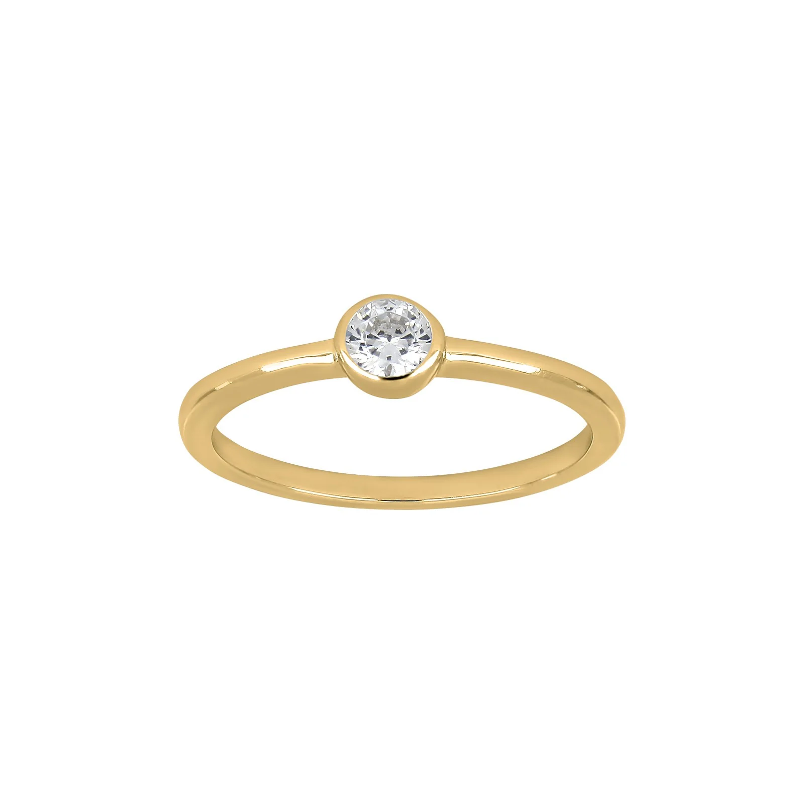 Rhd. sølv ring 4mm rør HANNANOR