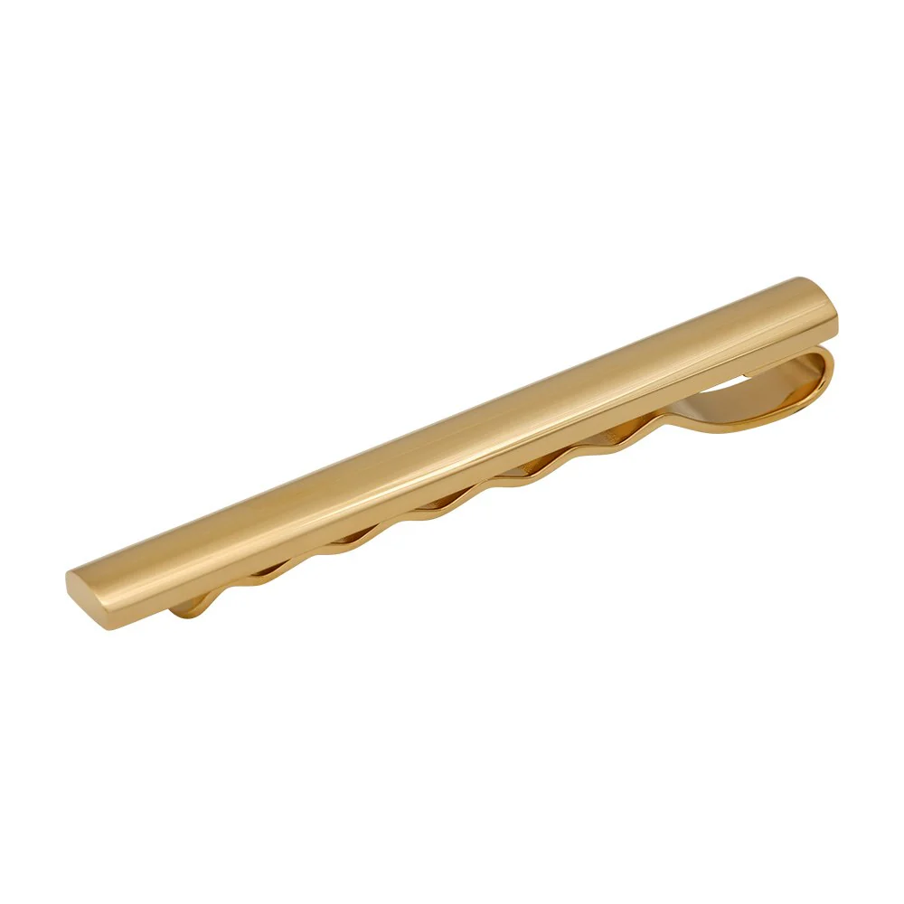 SON Rustfri stÄl slipseholder IP forgyldt blank, 60mm