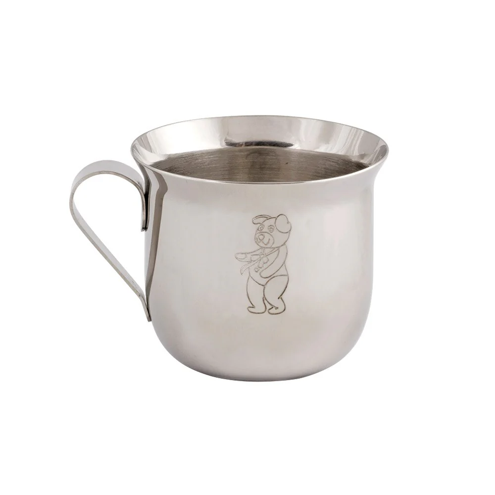 Rustfrit stål krus m. Bamse & Kylling