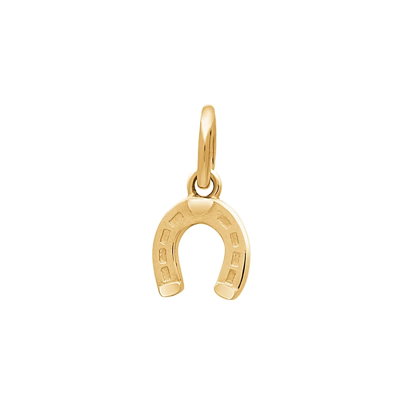 SIERSBØL 14 kt. vedhæng/charm hestesko 6mm