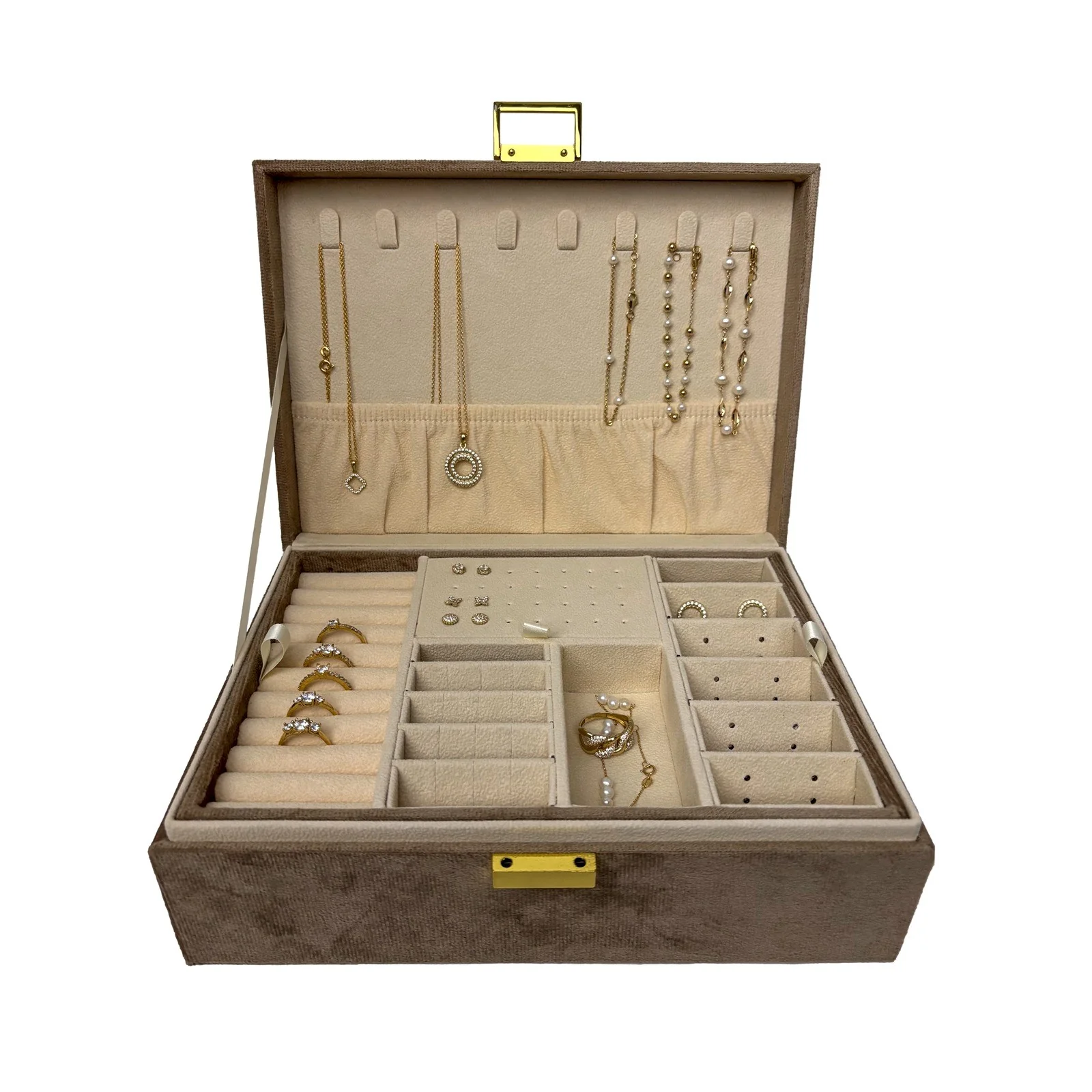 Siersbøl beige jewellery box - Image 4