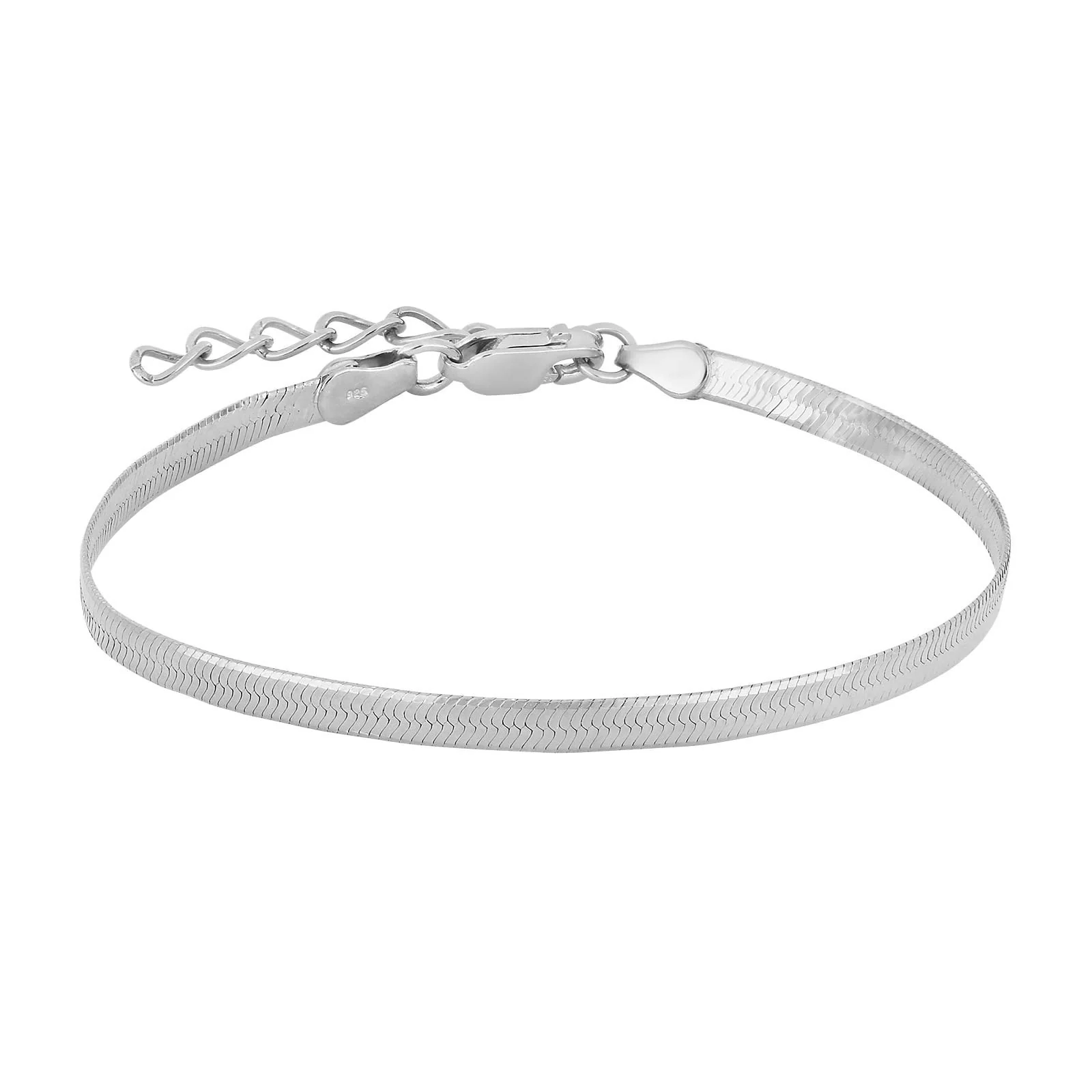 Sølv armbånd FLAT52 - Image 5