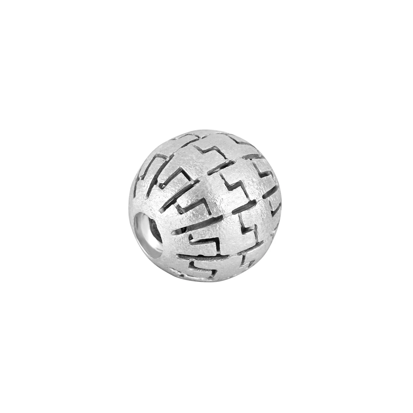 Sølv kugle system-lås Puzzle - Image 2