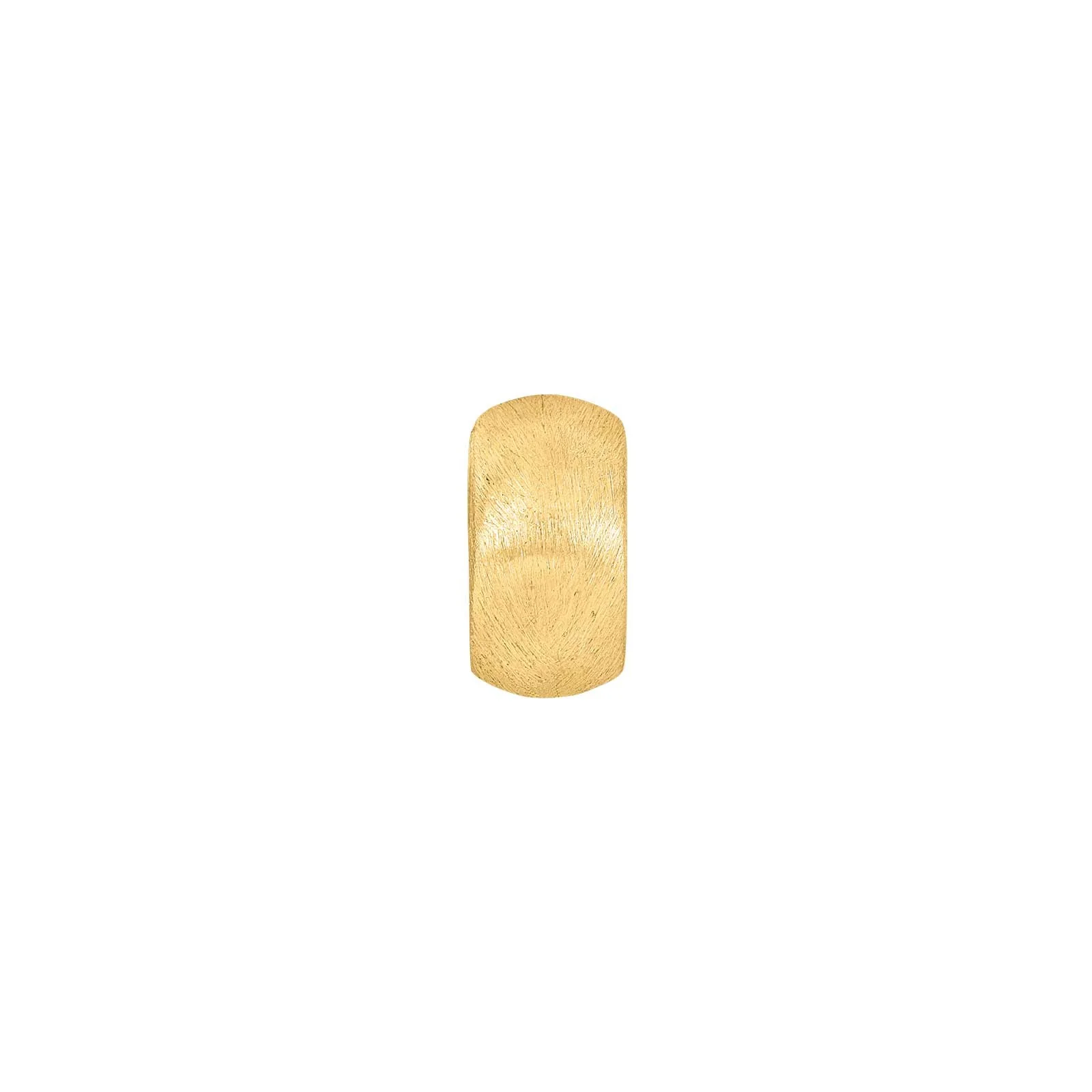 Sølv mat system-vedhæng 13x8mm