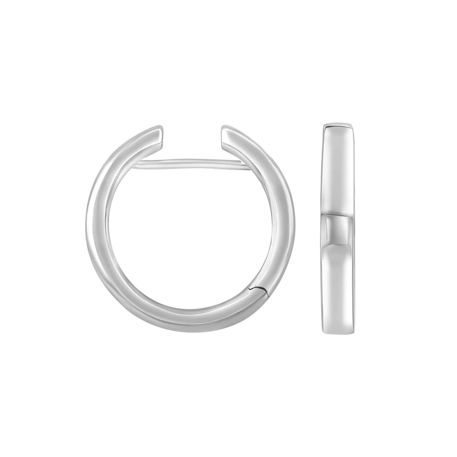 Sølv system-creoler Bea 3,5x22mm - Image 2