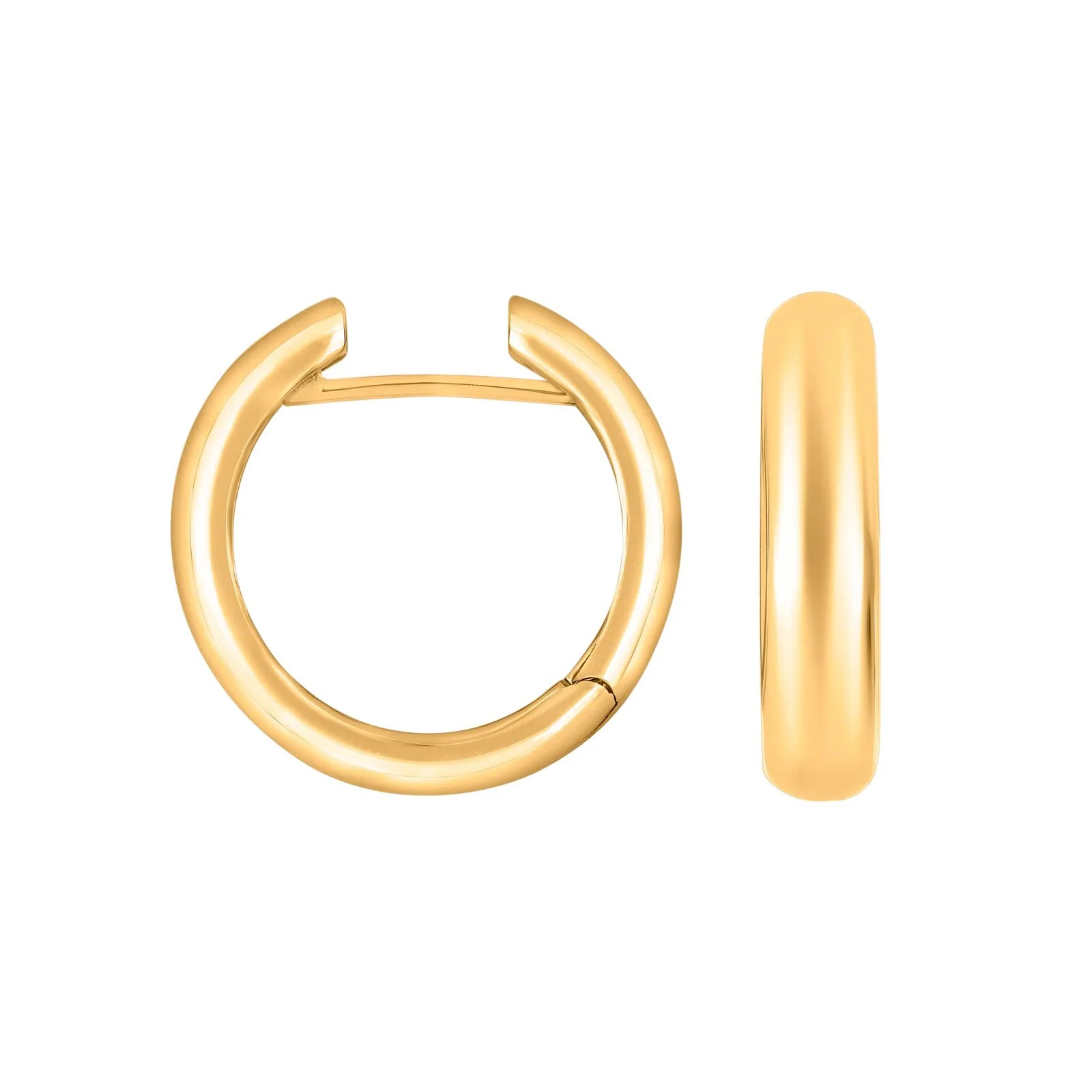 Sølv system-creoler Ida 5x22mm