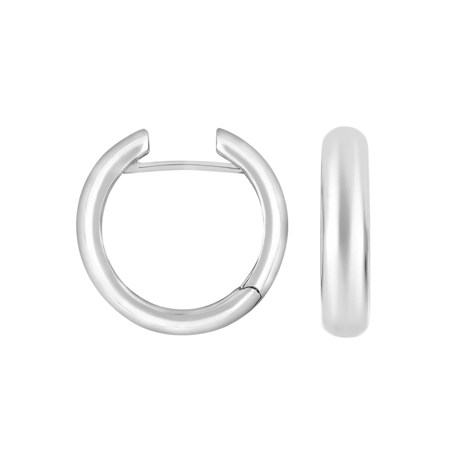 Sølv system-creoler Ida 5x22mm - Image 2