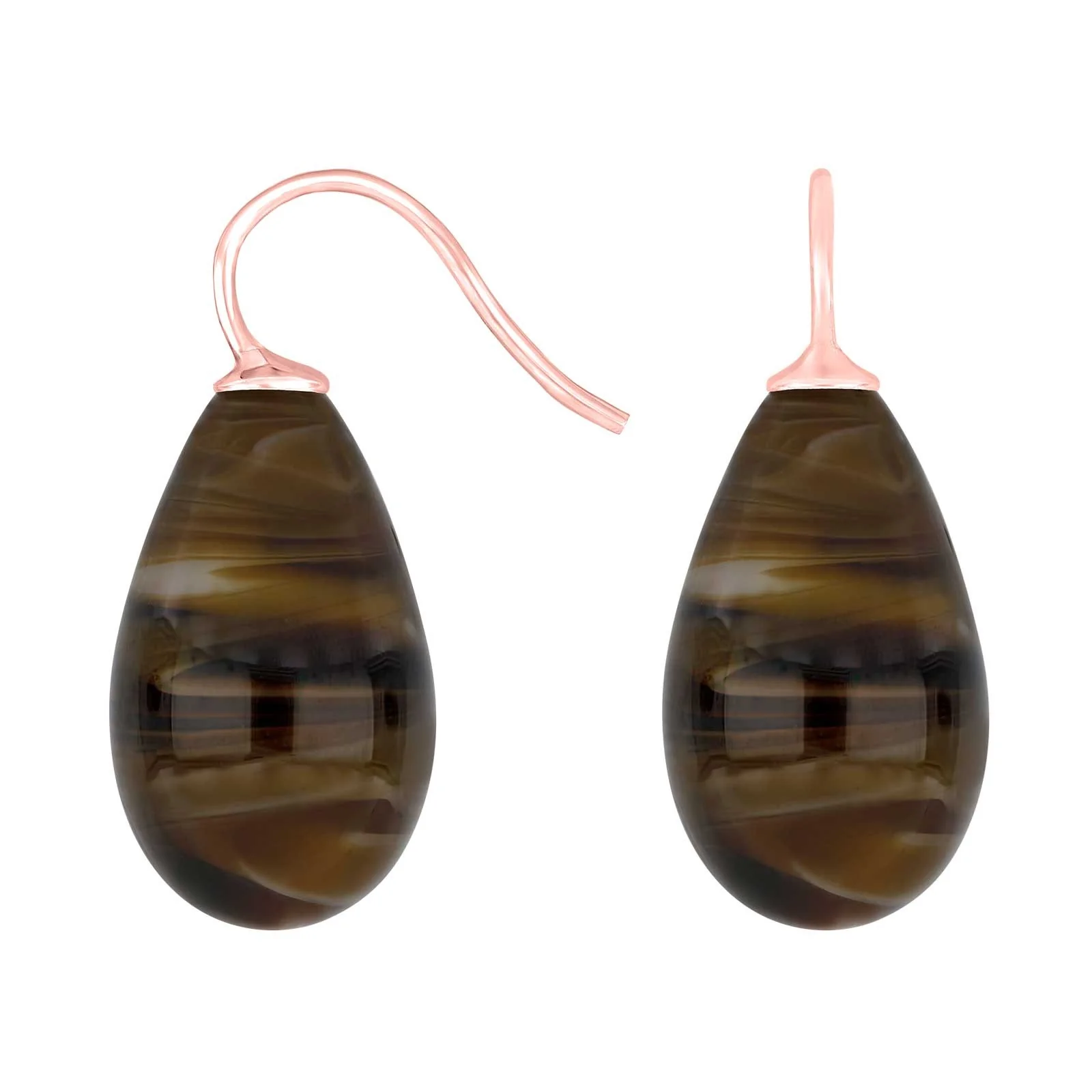 Sølvøreh. m/bøhmisk kvartsglas - Image 15