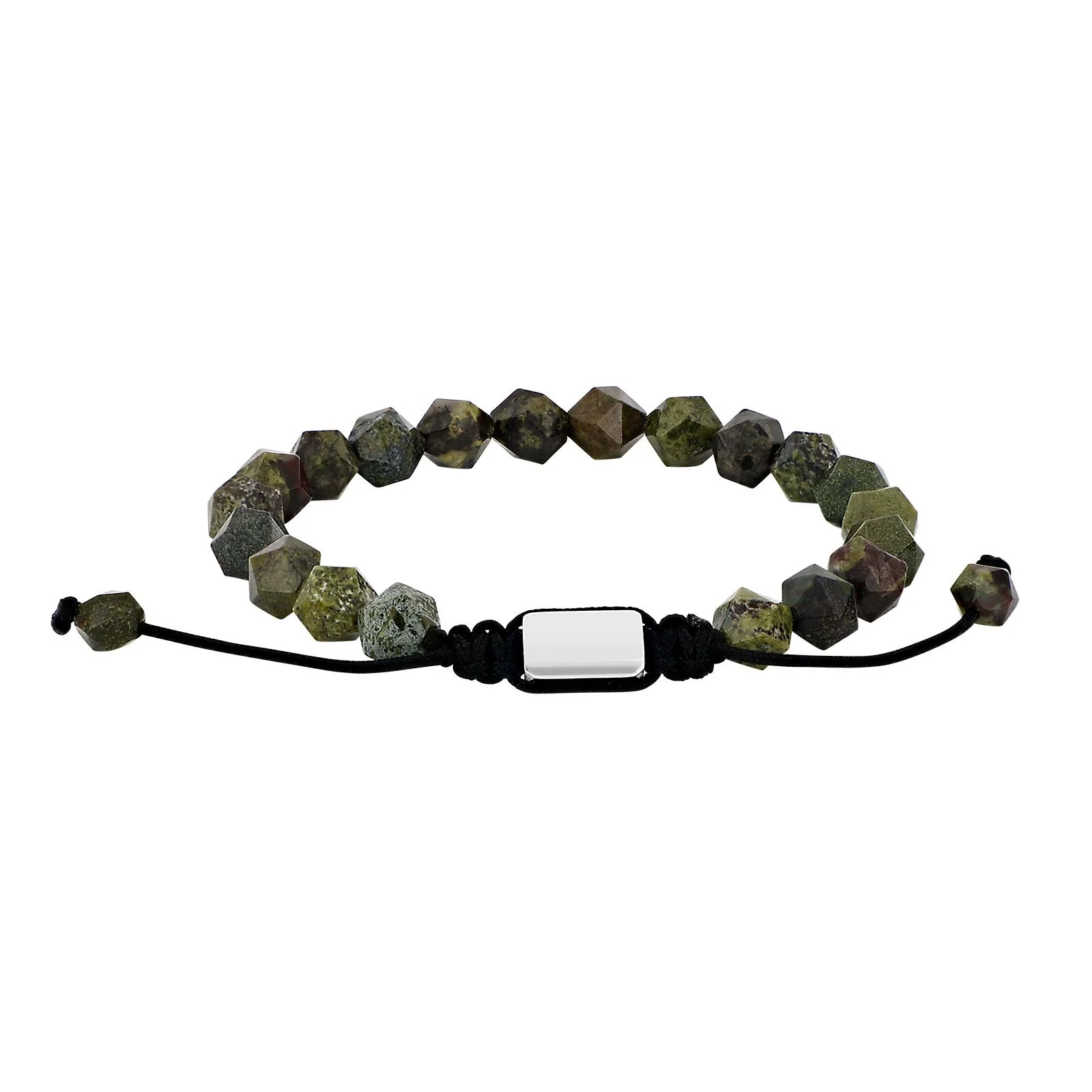 SON armbånd dragon blood jasper stål 8mm - Image 2