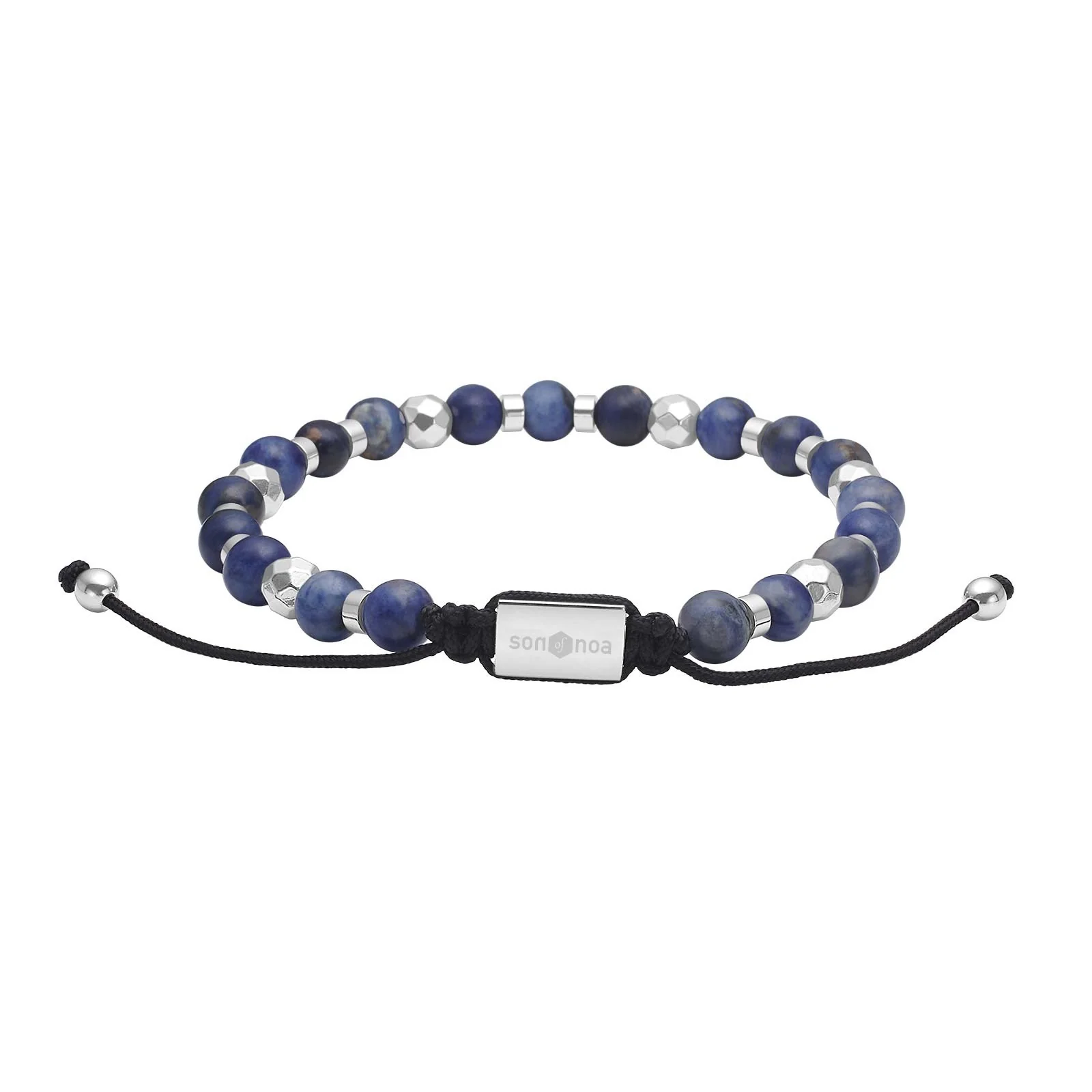 SON armbånd sodalite og stål - Image 2
