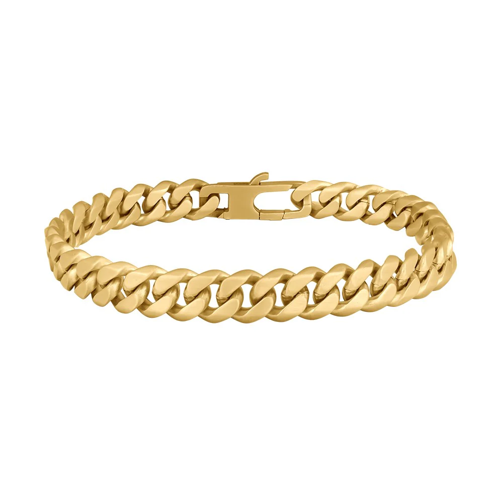 SON armbånd stål børstet IPGold - Image 2