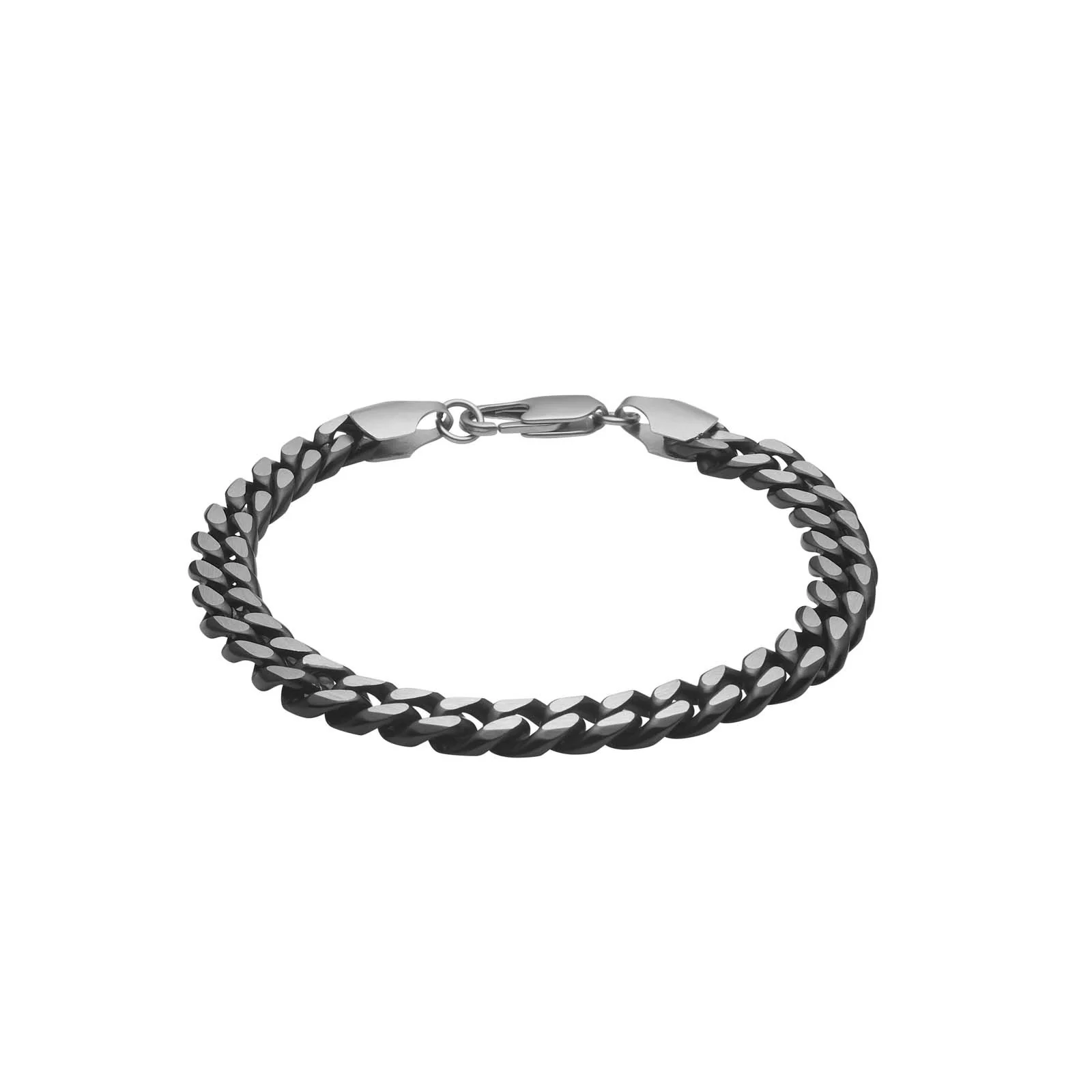 SON armbånd stål IP black
