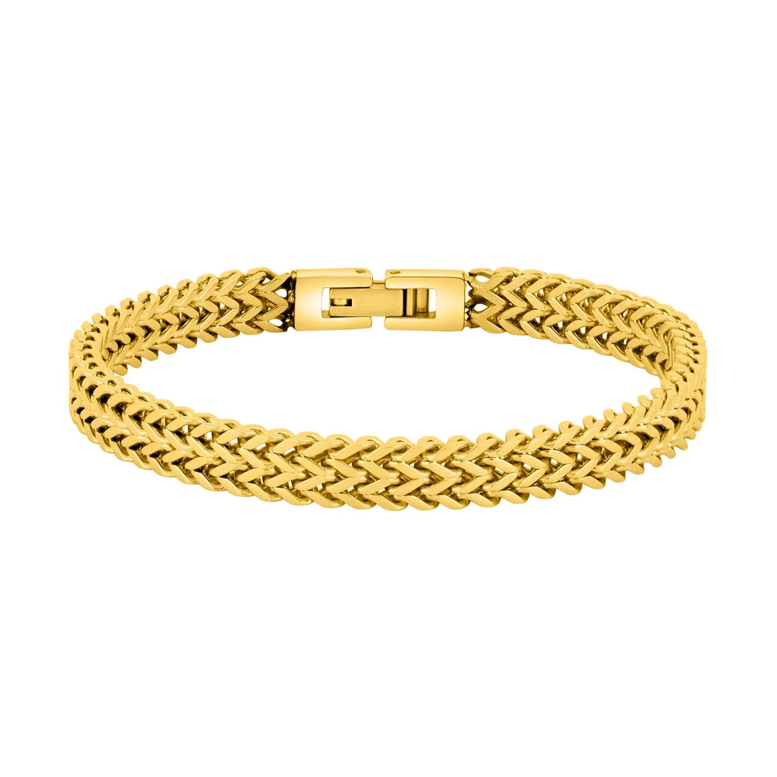 SON armbånd stål IP gold - Image 3