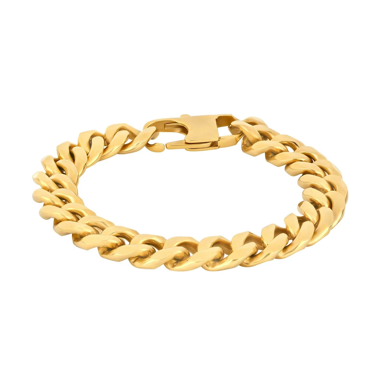 SON armbÄnd steel IP gold blank 19cm