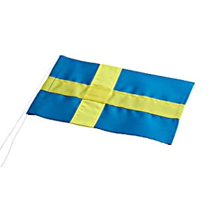SVENSK STUTFLAG 30 CM 7,5x11